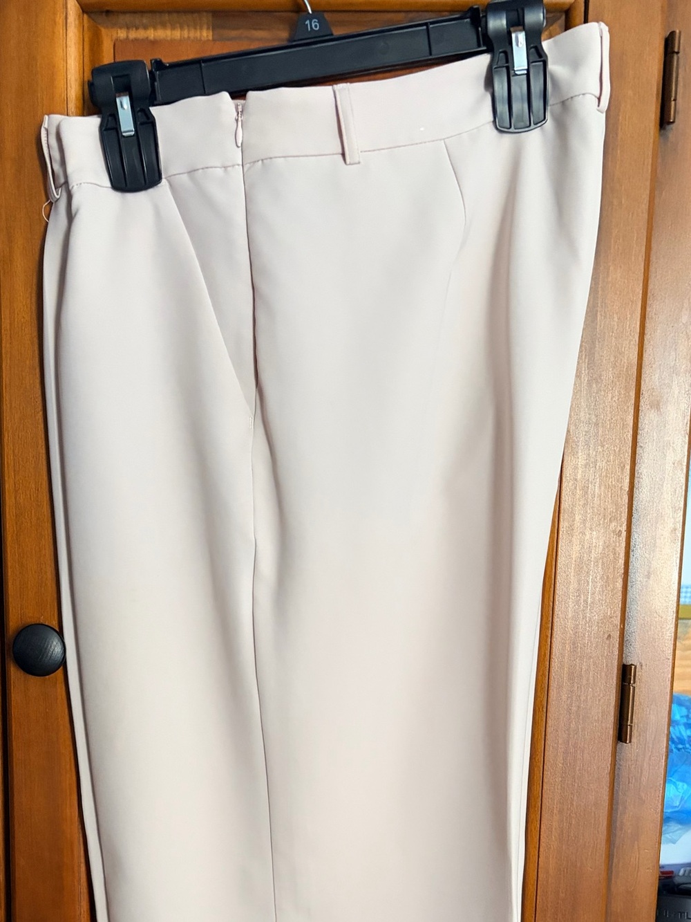 Express wide leg , pink blush tailored dress pant